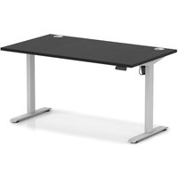 Click to view product details and reviews for Air Lite 1400 X 800mm Height Adjustable Office Desk Black Top Cable Ports Silver Leg. Click to view product details and reviews for Air Lite 1400 X 800mm Height Adjustable Office Desk Black Top Cable Ports Silver Leg.