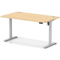 Click to view product details and reviews for Air Lite 1400 X 800mm Height Adjustable Office Desk Maple Top Cable Ports Silver Leg. Click to view product details and reviews for Air Lite 1400 X 800mm Height Adjustable Office Desk Maple Top Cable Ports Silver Leg.