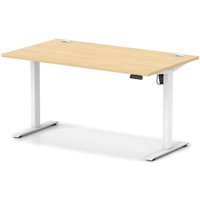 Click to view product details and reviews for Air Lite 1400 X 800mm Height Adjustable Office Desk Maple Top Cable Ports White Leg. Click to view product details and reviews for Air Lite 1400 X 800mm Height Adjustable Office Desk Maple Top Cable Ports White Leg.