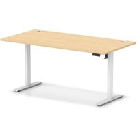 Click to view product details and reviews for Air Lite 1600 X 800mm Height Adjustable Office Desk Maple Top Cable Ports White Leg. Click to view product details and reviews for Air Lite 1600 X 800mm Height Adjustable Office Desk Maple Top Cable Ports White Leg.