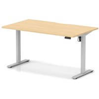 Click to view product details and reviews for Air Lite 1400 X 800mm Scalloped Edge Height Adjustable Office Desk Maple Top Silver Leg. Click to view product details and reviews for Air Lite 1400 X 800mm Scalloped Edge Height Adjustable Office Desk Maple Top Silver Leg.