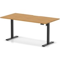 Click to view product details and reviews for Air Lite 1600 X 800mm Scalloped Edge Height Adjustable Office Desk Oak Top Black Leg. Click to view product details and reviews for Air Lite 1600 X 800mm Scalloped Edge Height Adjustable Office Desk Oak Top Black Leg.