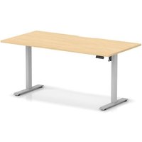 Click to view product details and reviews for Air Lite 1600 X 800mm Scalloped Edge Height Adjustable Office Desk Maple Top Silver Leg. Click to view product details and reviews for Air Lite 1600 X 800mm Scalloped Edge Height Adjustable Office Desk Maple Top Silver Leg.