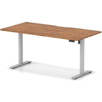 Click to view product details and reviews for Air Lite 1600 X 800mm Scalloped Edge Height Adjustable Office Desk Walnut Top Silver Leg. Click to view product details and reviews for Air Lite 1600 X 800mm Scalloped Edge Height Adjustable Office Desk Walnut Top Silver Leg.