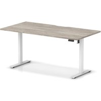 Click to view product details and reviews for Air Lite 1600 X 800mm Scalloped Edge Height Adjustable Office Desk Grey Oak Top White Leg. Click to view product details and reviews for Air Lite 1600 X 800mm Scalloped Edge Height Adjustable Office Desk Grey Oak Top White Leg.