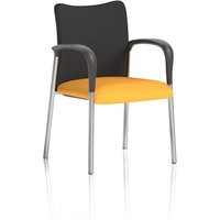 Click to view product details and reviews for Academy Visitor With Arms Black Fabric Back Bespoke Colour Seat Senna Yellow. Click to view product details and reviews for Academy Visitor With Arms Black Fabric Back Bespoke Colour Seat Senna Yellow.