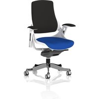 Click to view product details and reviews for Zure White Shell Black Fabric Back Bespoke Colour Seat Stevia Blue. Click to view product details and reviews for Zure White Shell Black Fabric Back Bespoke Colour Seat Stevia Blue.