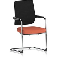 Vero Airmesh Back Cantilever Chair Bespoke Colour Seat Quest Crab Vero Airmesh Back Cantilever Chair Bespoke Colour Seat Quest Crab