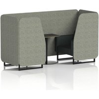 Click to view product details and reviews for Brixworth 2 Seater Booth With Black Legs And Black Table With Black Leg In Rivet Fabric Vitreous Panels And Charcoal Sofa. Click to view product details and reviews for Brixworth 2 Seater Booth With Black Legs And Black Table With Black Leg In Rivet Fabric Vitreous Panels And Charcoal Sofa.