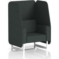 Click to view product details and reviews for Brixworth 1 Seater Open Booth With White Legs In Rivet Fabric Charcoal Panels And Sofa. Click to view product details and reviews for Brixworth 1 Seater Open Booth With White Legs In Rivet Fabric Charcoal Panels And Sofa.