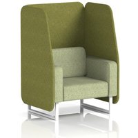 Click to view product details and reviews for Brixworth 1 Seater Open Booth With White Legs In Rivet Fabric Olive Panels And Burnish Sofa. Click to view product details and reviews for Brixworth 1 Seater Open Booth With White Legs In Rivet Fabric Olive Panels And Burnish Sofa.