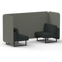 Click to view product details and reviews for Brixworth 2 Seater Bench Booth With Black Legs In Rivet Fabric Vitreous Panels And Charcoal Sofa. Click to view product details and reviews for Brixworth 2 Seater Bench Booth With Black Legs In Rivet Fabric Vitreous Panels And Charcoal Sofa.