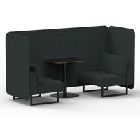 Click to view product details and reviews for Brixworth 2 Seater Bench Booth With Black Legs And Black Table With Black Leg In Rivet Fabric Charcoal Panels And Sofa. Click to view product details and reviews for Brixworth 2 Seater Bench Booth With Black Legs And Black Table With Black Leg In Rivet Fabric Charcoal Panels And Sofa.