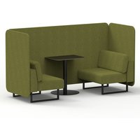 Click to view product details and reviews for Brixworth 2 Seater Bench Booth With Black Legs And Black Table With Black Leg In Rivet Fabric Olive Panels And Sofa. Click to view product details and reviews for Brixworth 2 Seater Bench Booth With Black Legs And Black Table With Black Leg In Rivet Fabric Olive Panels And Sofa.