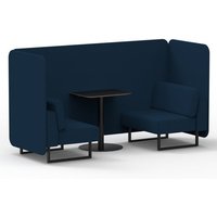 Click to view product details and reviews for Brixworth 2 Seater Bench Booth With Black Legs And Black Table With Black Leg In X2 Fabric Calculus Panels And Sofa. Click to view product details and reviews for Brixworth 2 Seater Bench Booth With Black Legs And Black Table With Black Leg In X2 Fabric Calculus Panels And Sofa.