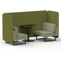 Click to view product details and reviews for Brixworth 2 Seater Bench Booth With Black Legs And Black Table With Black Leg In Rivet Fabric Olive Panels And Burnish Sofa. Click to view product details and reviews for Brixworth 2 Seater Bench Booth With Black Legs And Black Table With Black Leg In Rivet Fabric Olive Panels And Burnish Sofa.