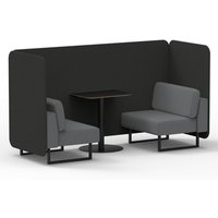 Click to view product details and reviews for Brixworth 2 Seater Bench Booth With Black Legs And Black Table With Black Leg In Synergy Fabric Mix Panels And Partner Sofa. Click to view product details and reviews for Brixworth 2 Seater Bench Booth With Black Legs And Black Table With Black Leg In Synergy Fabric Mix Panels And Partner Sofa.