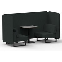 Click to view product details and reviews for Brixworth 2 Seater Bench Booth With Black Legs And Grey Table With Black Leg In Rivet Fabric Charcoal Panels And Sofa. Click to view product details and reviews for Brixworth 2 Seater Bench Booth With Black Legs And Grey Table With Black Leg In Rivet Fabric Charcoal Panels And Sofa.