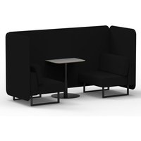 Click to view product details and reviews for Brixworth 2 Seater Bench Booth With Black Legs And Grey Table With Black Leg In X2 Fabric Diameter Panels And Sofa. Click to view product details and reviews for Brixworth 2 Seater Bench Booth With Black Legs And Grey Table With Black Leg In X2 Fabric Diameter Panels And Sofa.