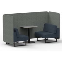 Click to view product details and reviews for Brixworth 2 Seater Bench Booth With Black Legs And Grey Table With Black Leg In Rivet Fabric Vitreous Panels And Charcoal Sofa. Click to view product details and reviews for Brixworth 2 Seater Bench Booth With Black Legs And Grey Table With Black Leg In Rivet Fabric Vitreous Panels And Charcoal Sofa.