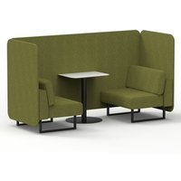 Click to view product details and reviews for Brixworth 2 Seater Bench Booth With Black Legs And White Table With Black Leg In Rivet Fabric Olive Panels And Sofa. Click to view product details and reviews for Brixworth 2 Seater Bench Booth With Black Legs And White Table With Black Leg In Rivet Fabric Olive Panels And Sofa.
