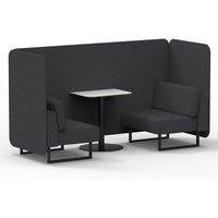 Click to view product details and reviews for Brixworth 2 Seater Bench Booth With Black Legs And White Table With Black Leg In X2 Fabric Arithmetic Panels And Sofa. Click to view product details and reviews for Brixworth 2 Seater Bench Booth With Black Legs And White Table With Black Leg In X2 Fabric Arithmetic Panels And Sofa.