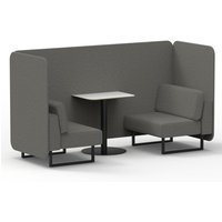 Click to view product details and reviews for Brixworth 2 Seater Bench Booth With Black Legs And White Table With Black Leg In X2 Fabric Number Panels And Sofa. Click to view product details and reviews for Brixworth 2 Seater Bench Booth With Black Legs And White Table With Black Leg In X2 Fabric Number Panels And Sofa.