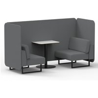 Click to view product details and reviews for Brixworth 2 Seater Bench Booth With Black Legs And White Table With Black Leg In Synergy Fabric Partner Panels And Sofa. Click to view product details and reviews for Brixworth 2 Seater Bench Booth With Black Legs And White Table With Black Leg In Synergy Fabric Partner Panels And Sofa.