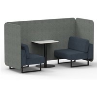 Click to view product details and reviews for Brixworth 2 Seater Bench Booth With Black Legs And White Table With Black Leg In Rivet Fabric Prime Panels And Crucible Sofa. Click to view product details and reviews for Brixworth 2 Seater Bench Booth With Black Legs And White Table With Black Leg In Rivet Fabric Prime Panels And Crucible Sofa.