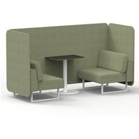 Click to view product details and reviews for Brixworth 2 Seater Bench Booth With White Legs And Black Table With White Leg In Rivet Fabric Burnish Panels And Sofa. Click to view product details and reviews for Brixworth 2 Seater Bench Booth With White Legs And Black Table With White Leg In Rivet Fabric Burnish Panels And Sofa.