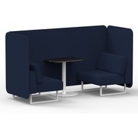 Click to view product details and reviews for Brixworth 2 Seater Bench Booth With White Legs And Black Table With White Leg In Synergy Fabric Alike Panels And Sofa. Click to view product details and reviews for Brixworth 2 Seater Bench Booth With White Legs And Black Table With White Leg In Synergy Fabric Alike Panels And Sofa.