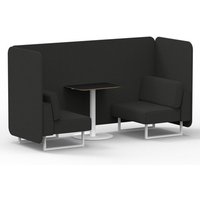 Click to view product details and reviews for Brixworth 2 Seater Bench Booth With White Legs And Black Table With White Leg In Synergy Fabric Mix Panels And Sofa. Click to view product details and reviews for Brixworth 2 Seater Bench Booth With White Legs And Black Table With White Leg In Synergy Fabric Mix Panels And Sofa.
