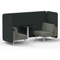 Click to view product details and reviews for Brixworth 2 Seater Bench Booth With White Legs And Black Table With White Leg In Rivet Fabric Charcoal Panels And Vitreous Sofa. Click to view product details and reviews for Brixworth 2 Seater Bench Booth With White Legs And Black Table With White Leg In Rivet Fabric Charcoal Panels And Vitreous Sofa.