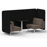 Click to view product details and reviews for Brixworth 2 Seater Bench Booth With White Legs And Black Table With White Leg In X2 Fabric Diameter Panels And Theory Sofa. Click to view product details and reviews for Brixworth 2 Seater Bench Booth With White Legs And Black Table With White Leg In X2 Fabric Diameter Panels And Theory Sofa.
