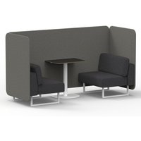Click to view product details and reviews for Brixworth 2 Seater Bench Booth With White Legs And Black Table With White Leg In X2 Fabric Number Panels And Arithmetic Sofa. Click to view product details and reviews for Brixworth 2 Seater Bench Booth With White Legs And Black Table With White Leg In X2 Fabric Number Panels And Arithmetic Sofa.
