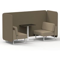 Click to view product details and reviews for Brixworth 2 Seater Bench Booth With White Legs And Black Table With White Leg In Main Line Flax Fabric Bank Panels And Upminster Sofa. Click to view product details and reviews for Brixworth 2 Seater Bench Booth With White Legs And Black Table With White Leg In Main Line Flax Fabric Bank Panels And Upminster Sofa.
