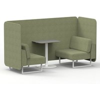 Click to view product details and reviews for Brixworth 2 Seater Bench Booth With White Legs And Grey Table With White Leg In Rivet Fabric Burnish Panels And Sofa. Click to view product details and reviews for Brixworth 2 Seater Bench Booth With White Legs And Grey Table With White Leg In Rivet Fabric Burnish Panels And Sofa.