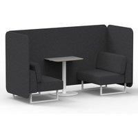 Click to view product details and reviews for Brixworth 2 Seater Bench Booth With White Legs And Grey Table With White Leg In X2 Fabric Arithmetic Panels And Sofa. Click to view product details and reviews for Brixworth 2 Seater Bench Booth With White Legs And Grey Table With White Leg In X2 Fabric Arithmetic Panels And Sofa.