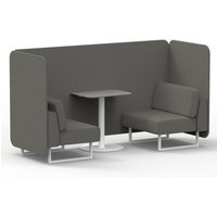 Click to view product details and reviews for Brixworth 2 Seater Bench Booth With White Legs And Grey Table With White Leg In X2 Fabric Number Panels And Sofa. Click to view product details and reviews for Brixworth 2 Seater Bench Booth With White Legs And Grey Table With White Leg In X2 Fabric Number Panels And Sofa.