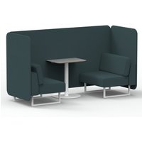 Click to view product details and reviews for Brixworth 2 Seater Bench Booth With White Legs And Grey Table With White Leg In X2 Fabric Polygon Panels And Sofa. Click to view product details and reviews for Brixworth 2 Seater Bench Booth With White Legs And Grey Table With White Leg In X2 Fabric Polygon Panels And Sofa.