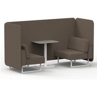 Click to view product details and reviews for Brixworth 2 Seater Bench Booth With White Legs And Grey Table With White Leg In X2 Fabric Theory Panels And Sofa. Click to view product details and reviews for Brixworth 2 Seater Bench Booth With White Legs And Grey Table With White Leg In X2 Fabric Theory Panels And Sofa.
