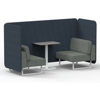 Click to view product details and reviews for Brixworth 2 Seater Bench Booth With White Legs And Grey Table With White Leg In Rivet Fabric Crucible Panels And Prime Sofa. Click to view product details and reviews for Brixworth 2 Seater Bench Booth With White Legs And Grey Table With White Leg In Rivet Fabric Crucible Panels And Prime Sofa.