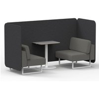Click to view product details and reviews for Brixworth 2 Seater Bench Booth With White Legs And Grey Table With White Leg In X2 Fabric Arithmetic Panels And Number Sofa. Click to view product details and reviews for Brixworth 2 Seater Bench Booth With White Legs And Grey Table With White Leg In X2 Fabric Arithmetic Panels And Number Sofa.