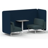Click to view product details and reviews for Brixworth 2 Seater Bench Booth With White Legs And Grey Table With White Leg In X2 Fabric Calculus Panels And Polygon Sofa. Click to view product details and reviews for Brixworth 2 Seater Bench Booth With White Legs And Grey Table With White Leg In X2 Fabric Calculus Panels And Polygon Sofa.