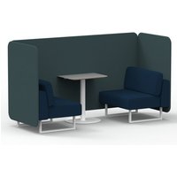 Click to view product details and reviews for Brixworth 2 Seater Bench Booth With White Legs And Grey Table With White Leg In X2 Fabric Polygon Panels And Calculus Sofa. Click to view product details and reviews for Brixworth 2 Seater Bench Booth With White Legs And Grey Table With White Leg In X2 Fabric Polygon Panels And Calculus Sofa.