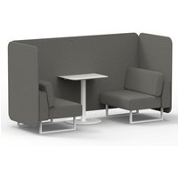 Click to view product details and reviews for Brixworth 2 Seater Bench Booth With White Legs And White Table With White Leg In X2 Fabric Number Panels And Sofa. Click to view product details and reviews for Brixworth 2 Seater Bench Booth With White Legs And White Table With White Leg In X2 Fabric Number Panels And Sofa.