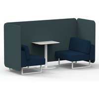 Click to view product details and reviews for Brixworth 2 Seater Bench Booth With White Legs And White Table With White Leg In X2 Fabric Polygon Panels And Calculus Sofa. Click to view product details and reviews for Brixworth 2 Seater Bench Booth With White Legs And White Table With White Leg In X2 Fabric Polygon Panels And Calculus Sofa.