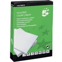 Click to view product details and reviews for 5 Star Eco Copier Paper Recycled 80gsm A4 White Ream Wrapped Pack Of 5. Click to view product details and reviews for 5 Star Eco Copier Paper Recycled 80gsm A4 White Ream Wrapped Pack Of 5.
