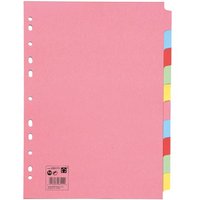 Click to view product details and reviews for 5 Star Office Subject Dividers 10 Part Recycled Card Multipunched 155gsm A4 Assorted. Click to view product details and reviews for 5 Star Office Subject Dividers 10 Part Recycled Card Multipunched 155gsm A4 Assorted.