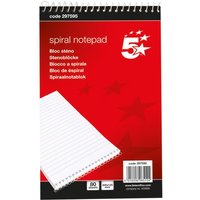 Click to view product details and reviews for 5 Star Office Shorthand Pad Wirebound 60gsm Ruled 160pp 127x200mm Red White Pack Of 10. Click to view product details and reviews for 5 Star Office Shorthand Pad Wirebound 60gsm Ruled 160pp 127x200mm Red White Pack Of 10.